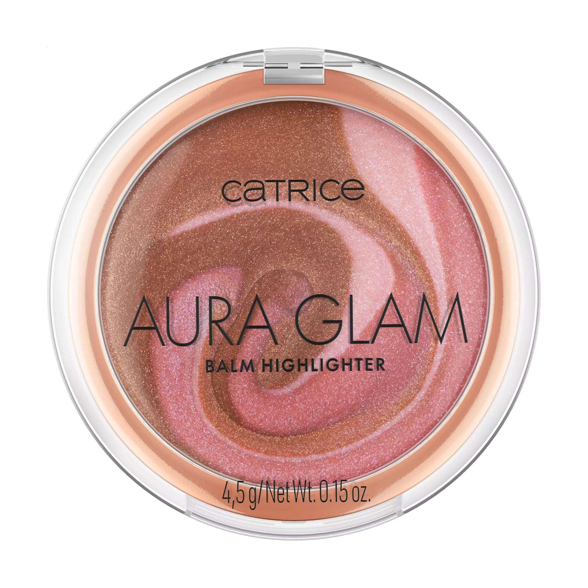 Хайлайтер для обличчя Catrice Aura Glam Balm Highlighter, 010 A Swirl Of Rose, 4.5 г